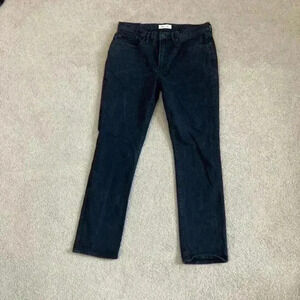Men’s Gap faded black straight leg jeans in size 32 X 30